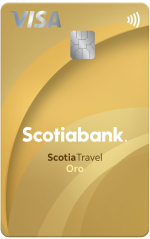 Tarjeta Scotia Travel Oro